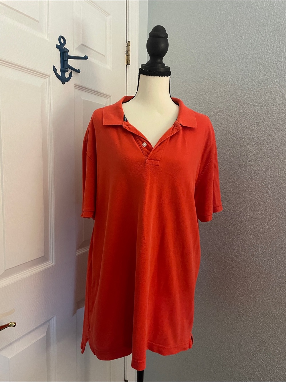 Men's Set of 2 Polo Shirts - 1 Orange, 1 Yellow - size L